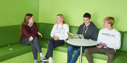 Elever i det grønne hjørne